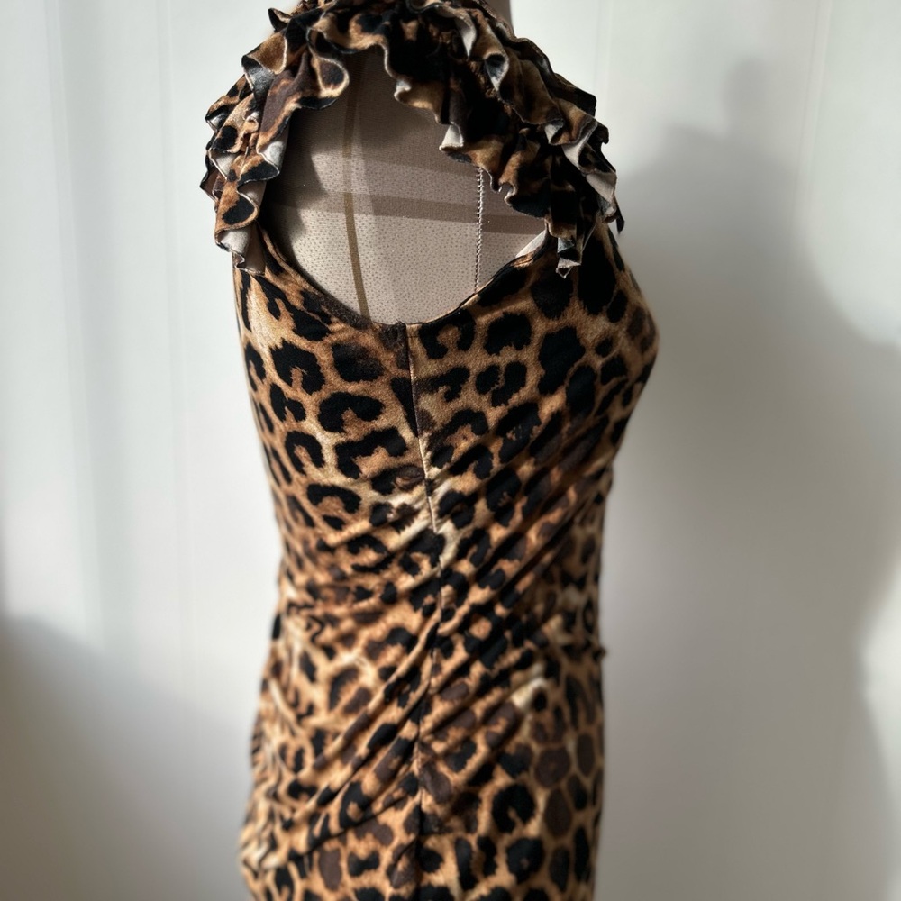 Express Leopard Print Sleeveless Top Small - Picture 6 of 8